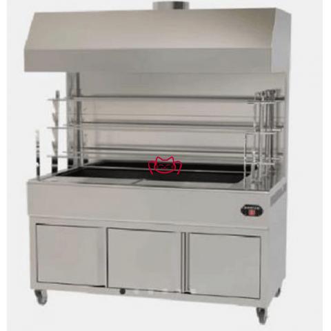 ROASTER  LGH9 臺式炭烤爐連煙罩和底...