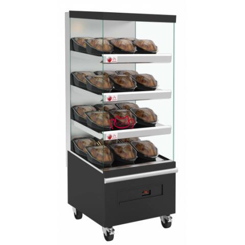 ROTISOL  6MCV4LS  烤雞保溫展示...