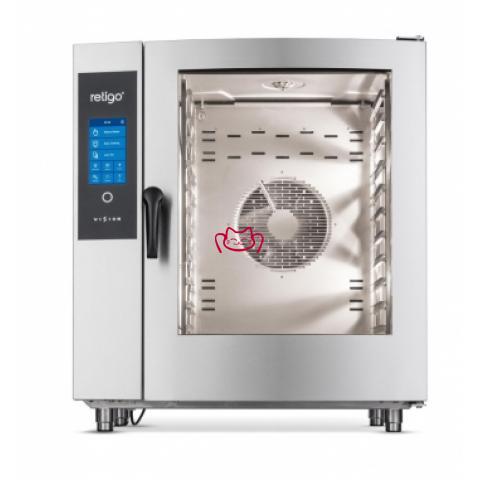 RETIGO B1011B十盤(pán)萬(wàn)能蒸烤箱帶鍋爐(...