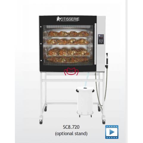 ROTISOL SC8-720 旋轉(zhuǎn)烤雞爐