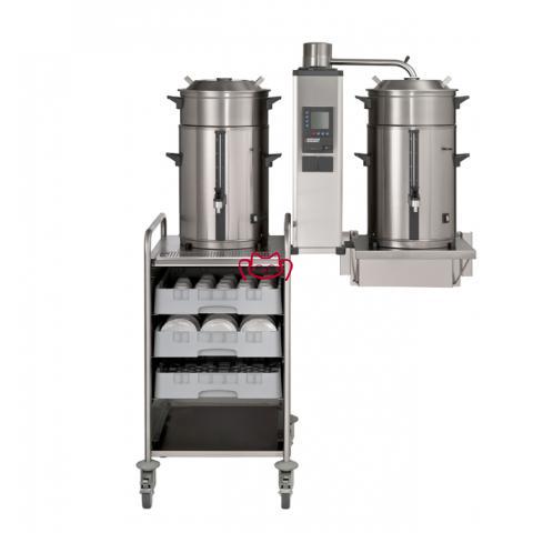 BRAVILOR B20W 20升墻上型雙桶咖啡...