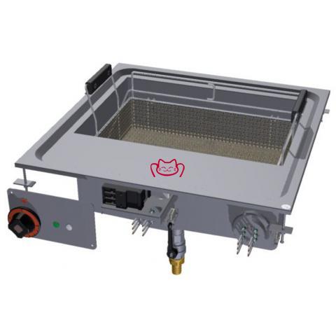 LOTUS  F23D-66ET嵌入式單缸電炸爐