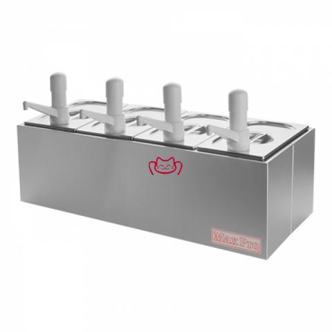 MAX.PRO 921.431 四頭不銹鋼醬汁分...