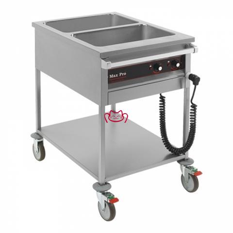 MAX.PRO 921.350雙缸不銹鋼湯爐車