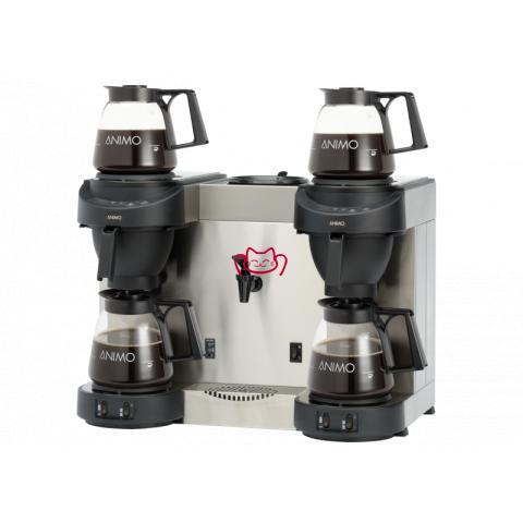 ANIMO M202W 船用玻璃壺咖啡機(jī)聯(lián)熱水龍...